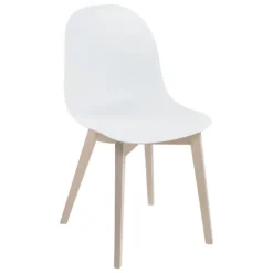 1665 Academy Connubia© Chaise scandinave en polypropylène et bois