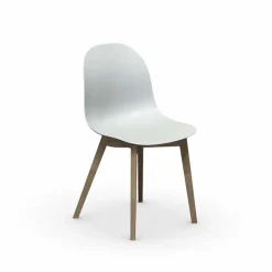 1665 Academy Connubia© Chaise scandinave en polypropylène et bois