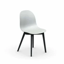 1665 Academy Connubia© Chaise scandinave en polypropylène et bois