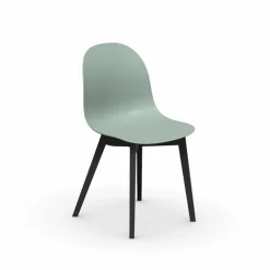 1665 Academy Connubia© Chaise scandinave en polypropylène et bois