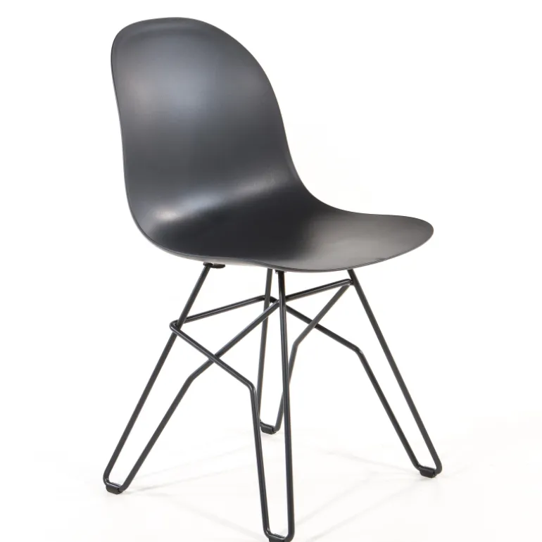 1664 Academy Connubia© Chaise design en polypropylène et métal