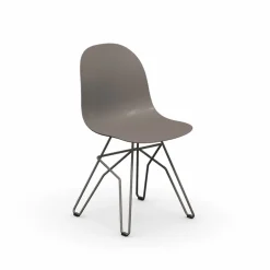 1664 Academy Connubia© Chaise design en polypropylène et métal