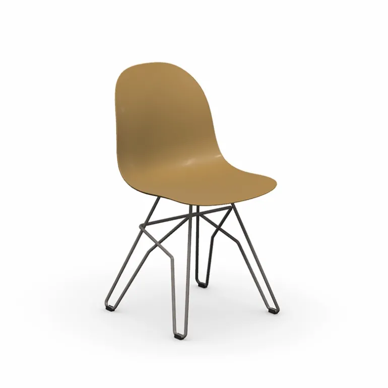 1664 Academy Connubia© Chaise design en polypropylène et métal