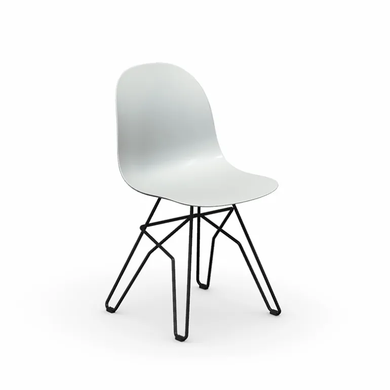 1664 Academy Connubia© Chaise design en polypropylène et métal