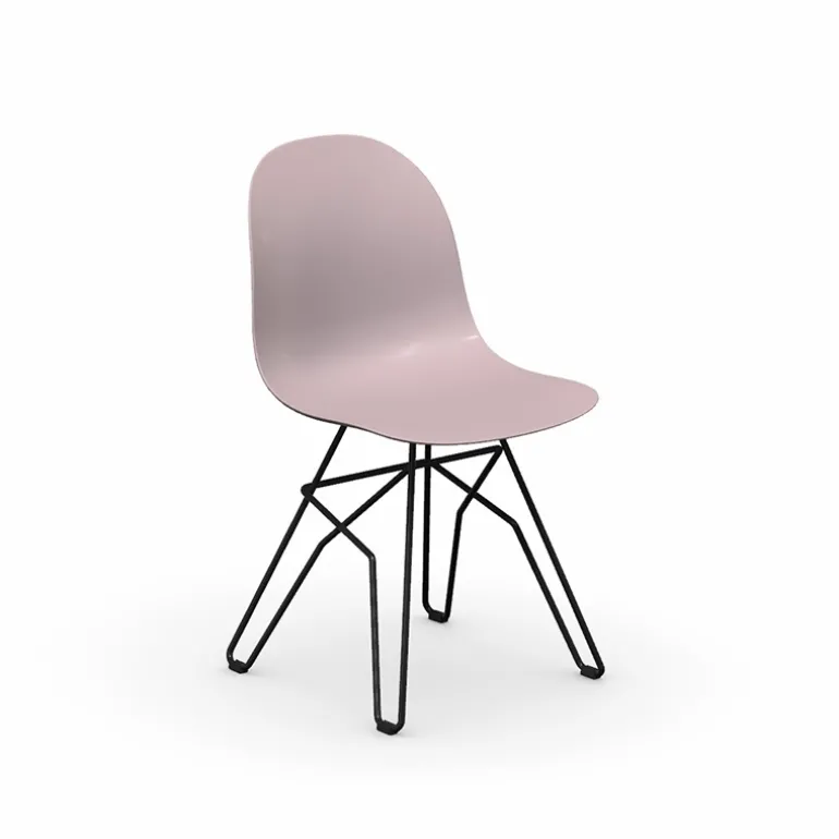 1664 Academy Connubia© Chaise design en polypropylène et métal