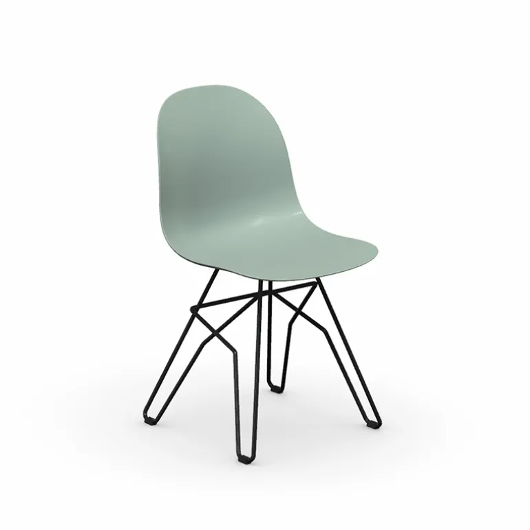 1664 Academy Connubia© Chaise design en polypropylène et métal