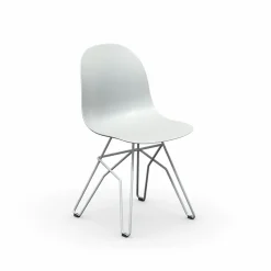 1664 Academy Connubia© Chaise design en polypropylène et métal