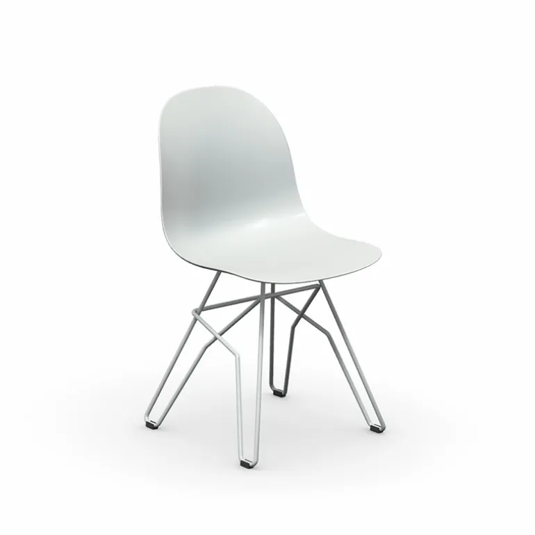 1664 Academy Connubia© Chaise design en polypropylène et métal