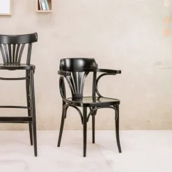 24 Ton® Fauteuil en bois style bistrot