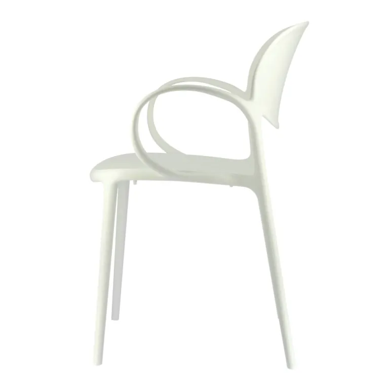 Abby Connubia® Fauteuil de jardin empilable en polypropylène recyclé