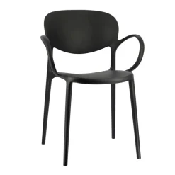 Abby Connubia® Fauteuil de jardin empilable en polypropylène recyclé