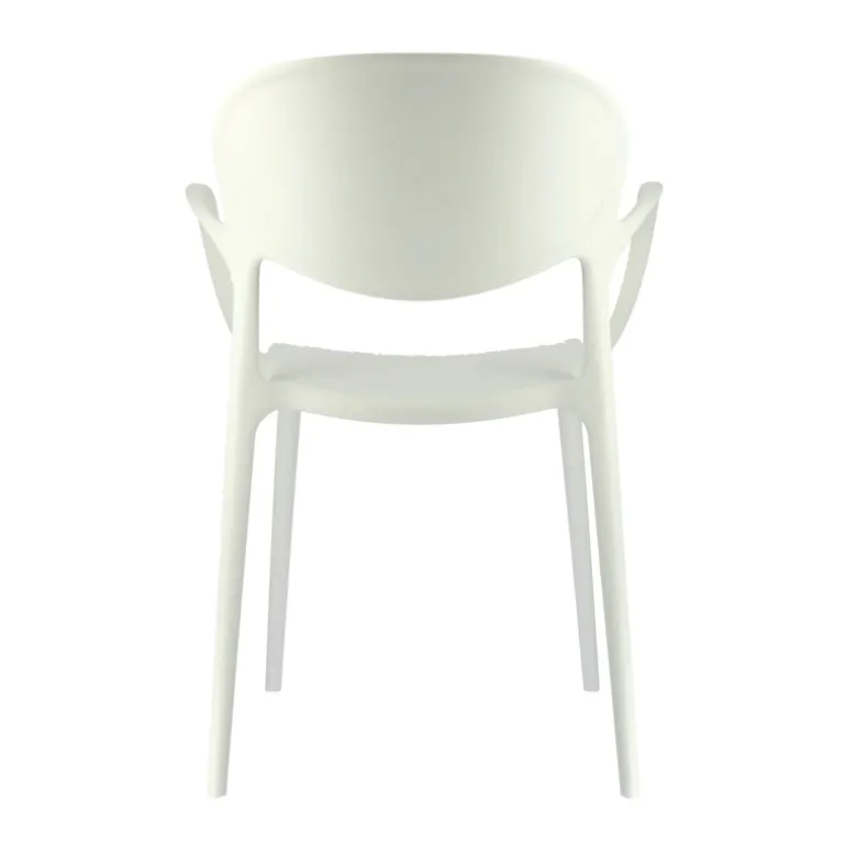 Abby Connubia® Fauteuil italien empilable en polypropylène recyclé