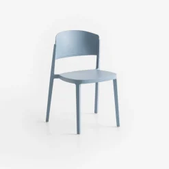 Abuela Chaise de terrasse moderne empilable en technopolymère