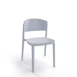 Abuela Chaise de terrasse moderne empilable en technopolymère