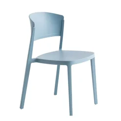 Abuela Chaise de terrasse moderne empilable en technopolymère