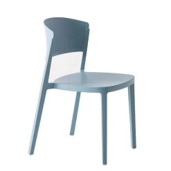 Abuela Chaise de terrasse moderne empilable en technopolymère