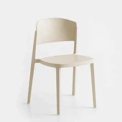 Abuela Chaise de terrasse moderne empilable en technopolymère
