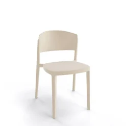 Abuela Chaise moderne empilable en technopolymère