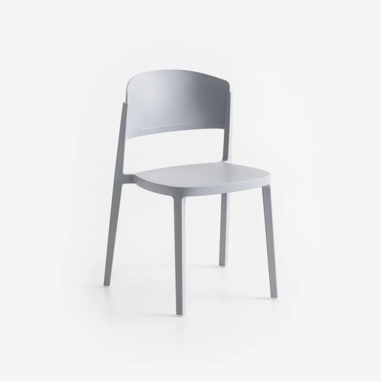 Abuela Chaise moderne empilable en technopolymère