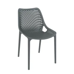 Air Chaise de jardin moderne ajourée en polypropylène