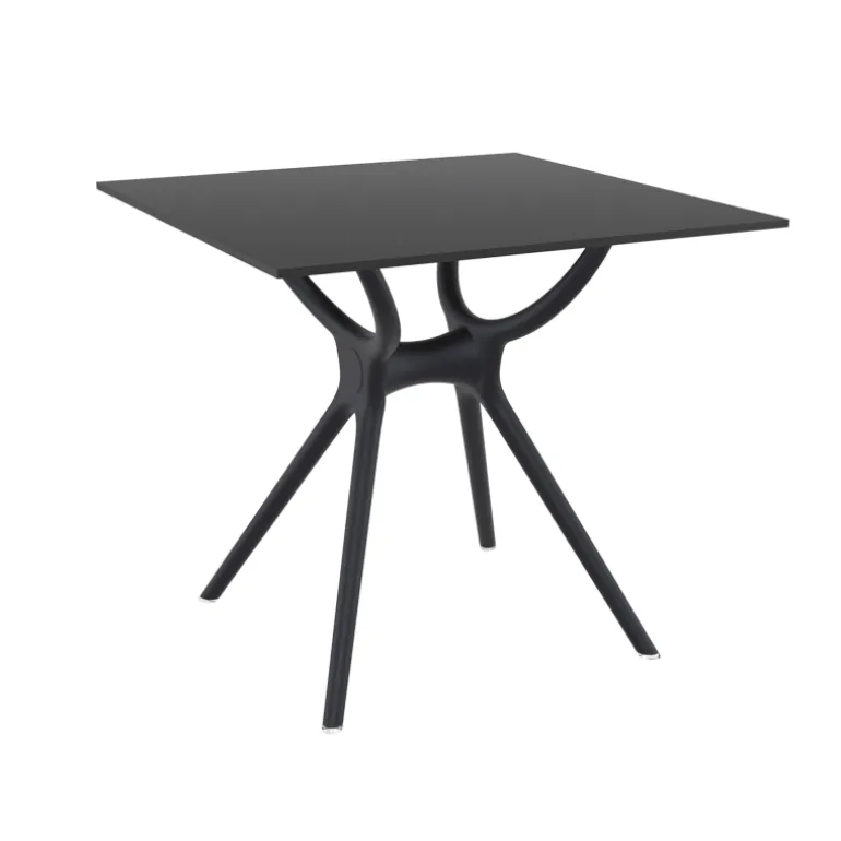 Air Table carrée petit espace en stratifié et polypropylène