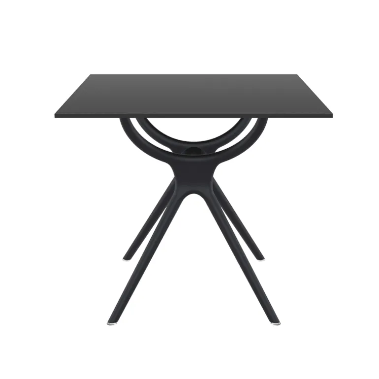 Air Table carrée petit espace en stratifié et polypropylène