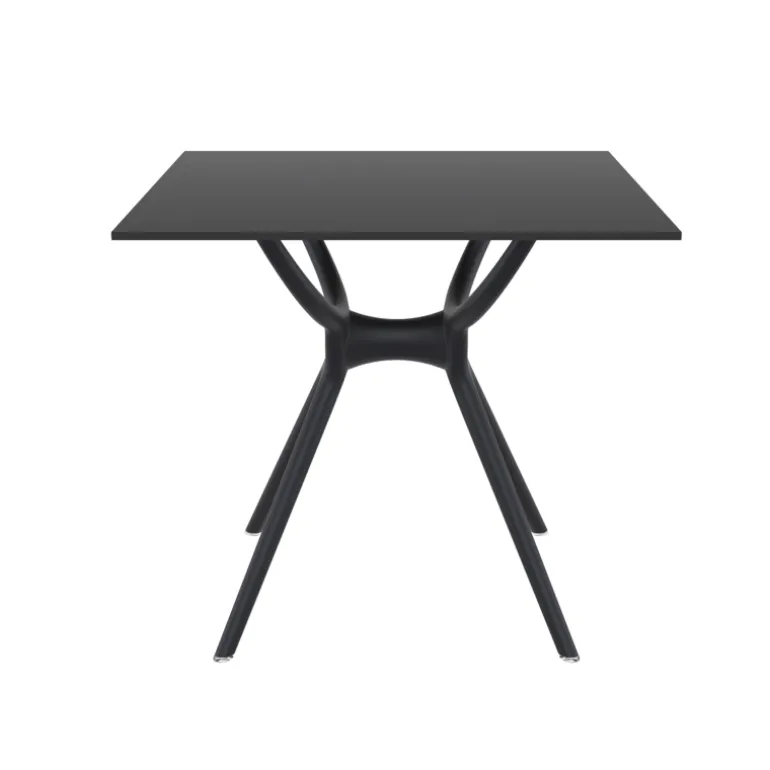 Air Table carrée petit espace en stratifié et polypropylène