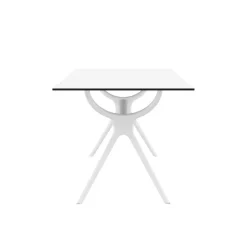 Air Table rectangulaire en stratifié et polypropylène