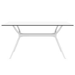 Air Table rectangulaire en stratifié et polypropylène