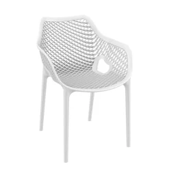 Air XL Fauteuil de jardin moderne ajouré en polypropylène