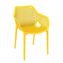 Air XL Fauteuil de jardin moderne ajouré en polypropylène