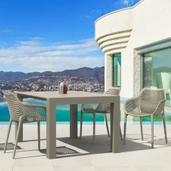 Air XL Fauteuil de jardin moderne ajouré en polypropylène