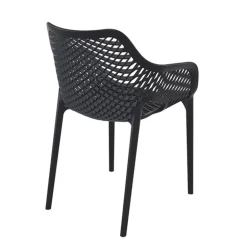 Air XL Fauteuil de jardin moderne ajouré en polypropylène