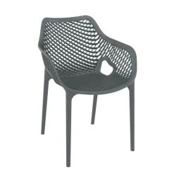 Air XL Fauteuil moderne empilable ajouré en polypropylène