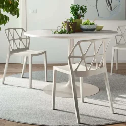 Alchemia Connubia® Chaise design empilable en polypropylène