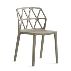 Alchemia Connubia® Chaise design empilable en polypropylène