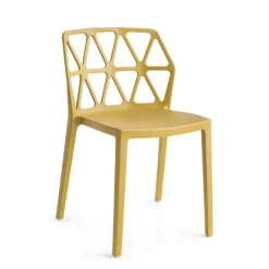 Alchemia Connubia® Chaise design empilable en polypropylène