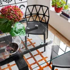 Alchemia Connubia® Chaise design empilable en polypropylène