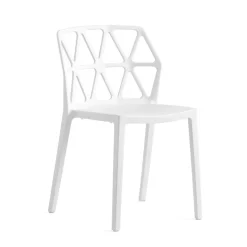 Alchemia Connubia® Chaise de jardin design empilable en polypropylène
