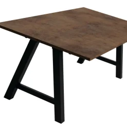 Alegro Table belge rectangulaire en stratifié avec pieds en forme de tréteau