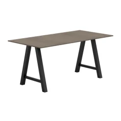 Alegro Table snack rectangulaire en stratifié avec pieds en forme de tréteau