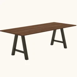 Alegro XL Grande table rectangulaire avec pieds en forme de tréteau