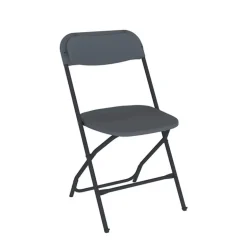 AlexChaise pliante en plastique et métal
