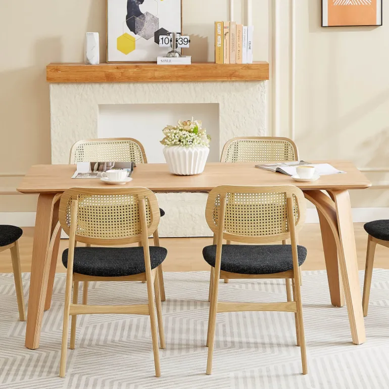 AliciaTable design rectangulaire en bois