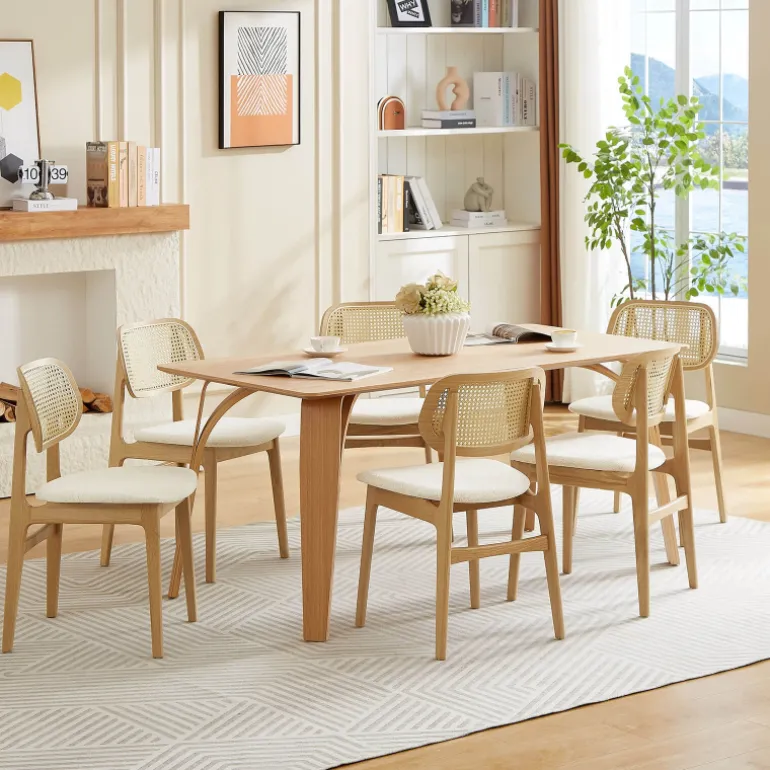 AliciaTable design rectangulaire en bois