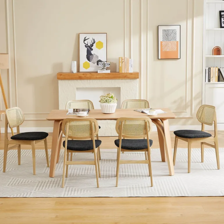 AliciaTable design rectangulaire en bois