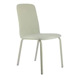 Altea Chaise en tissu et pieds en métal