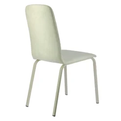 Altea Chaise en tissu et pieds en métal