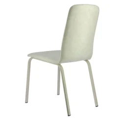 Altea Chaise en tissu et pieds en métal