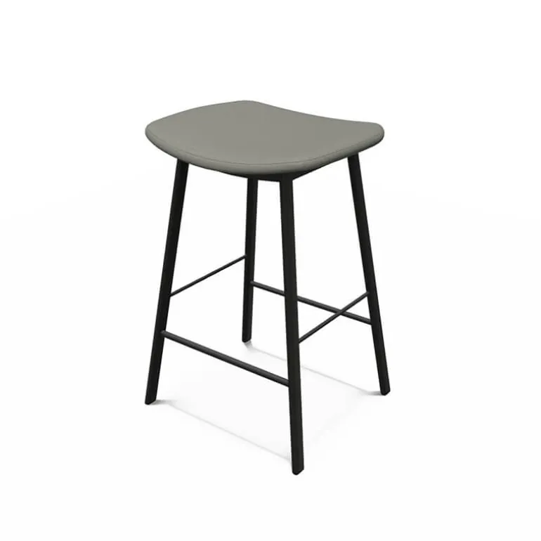 Ami Tabouret snack en tissu sans dossier fabriqué en Belgique